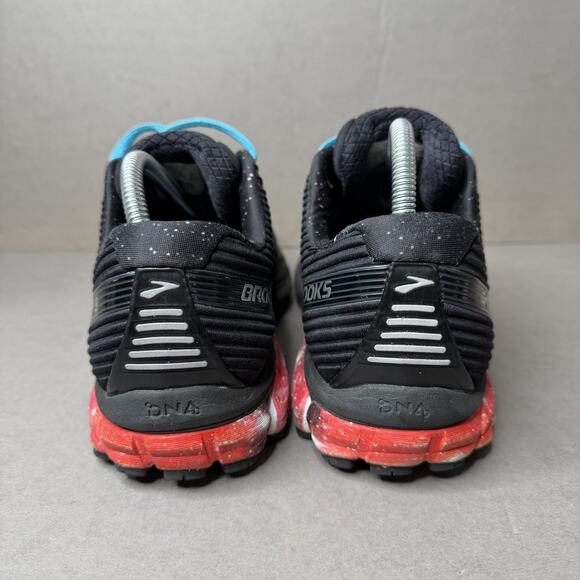 Brooks Ghost 9 Women's Size 10.5 B (Medium) Running Shoes Black Space Teal - Picture 6 of 11